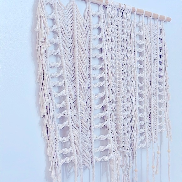 Soul Embellishments Bohemian Style HomeDecor Handwoven Macramé Tapestry Wall Art - Picture 11 of 16